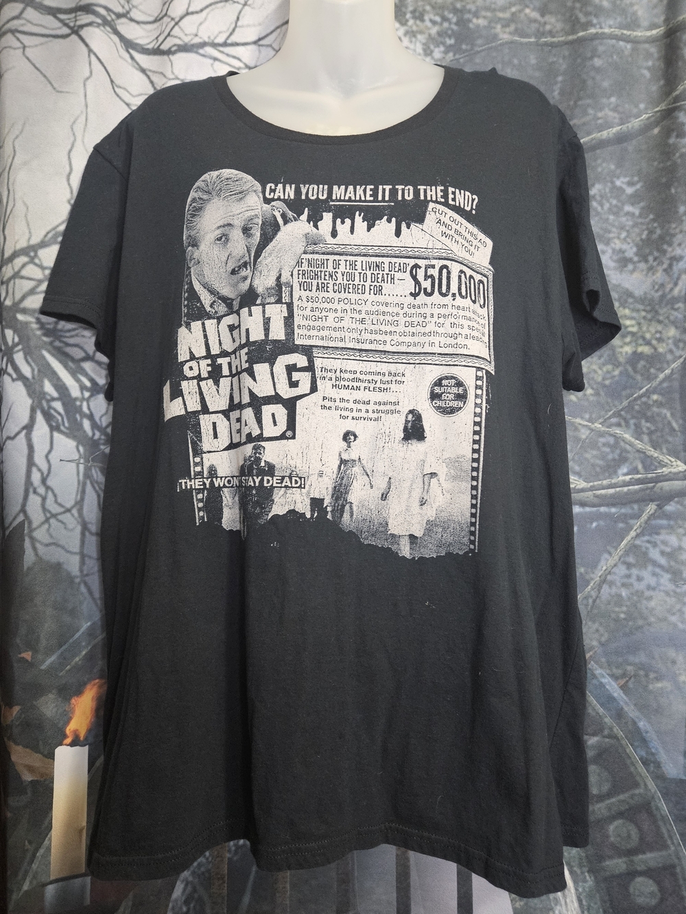 Fright Rags Night of the Living Dead Womens Graphic Tee